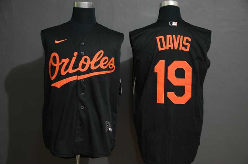 Orioles 19 Chris Davis Black Nike Cool Base Sleeveless Jersey,We sell and wholesale Orioles 19 Chris Davis Black Nike Cool Base Sleeveless Jersey on line form chian!